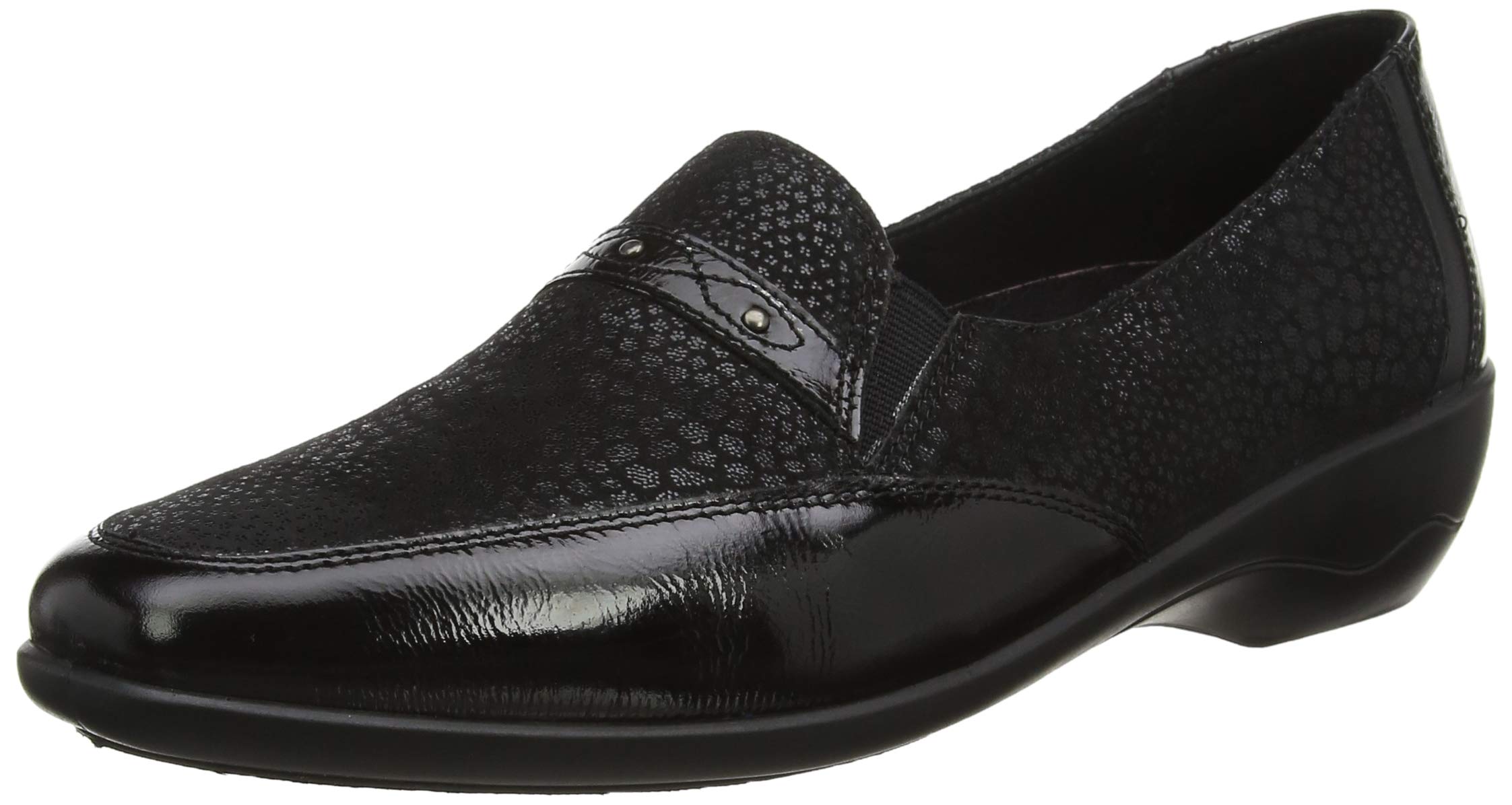 Padders Opal, Women’s Loafers, Black (Black 38), 6 (39 EU)