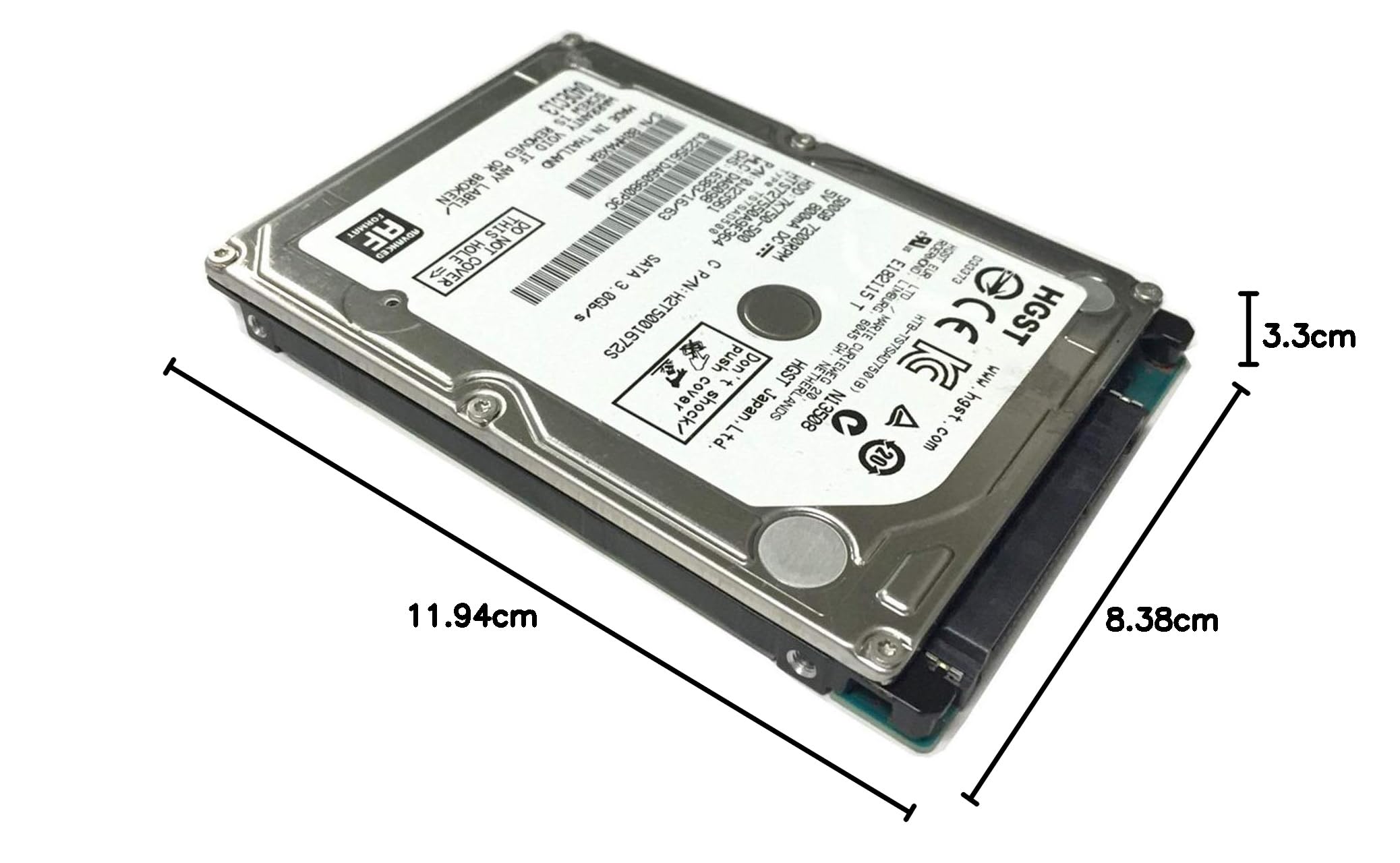 HTS727550A9E364 ノートPC内蔵用 2.5インチHDD HGSTジャパン | HGST