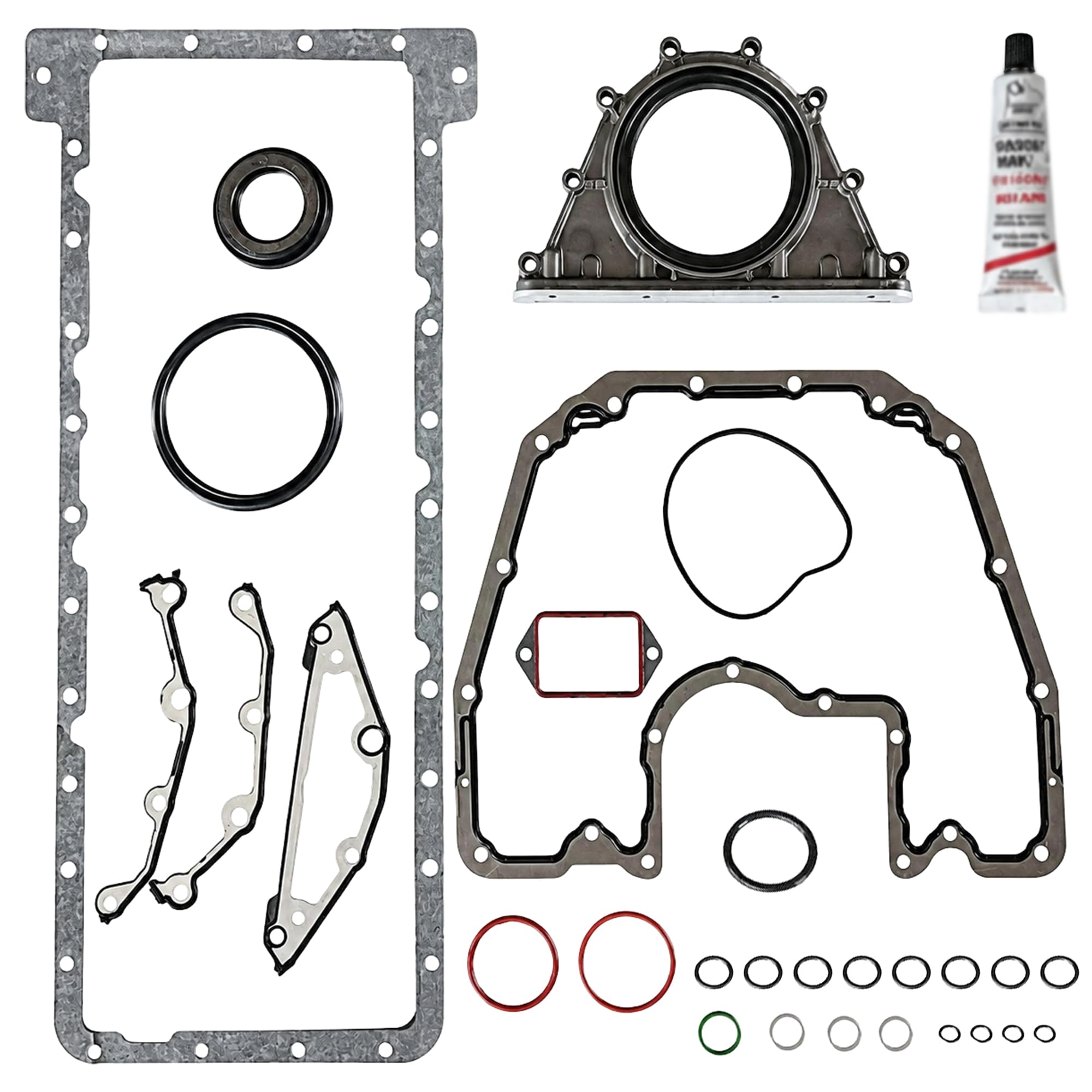 PartsFlow Oil Pan Gasket Set 4.0L 4.8L 4.4L