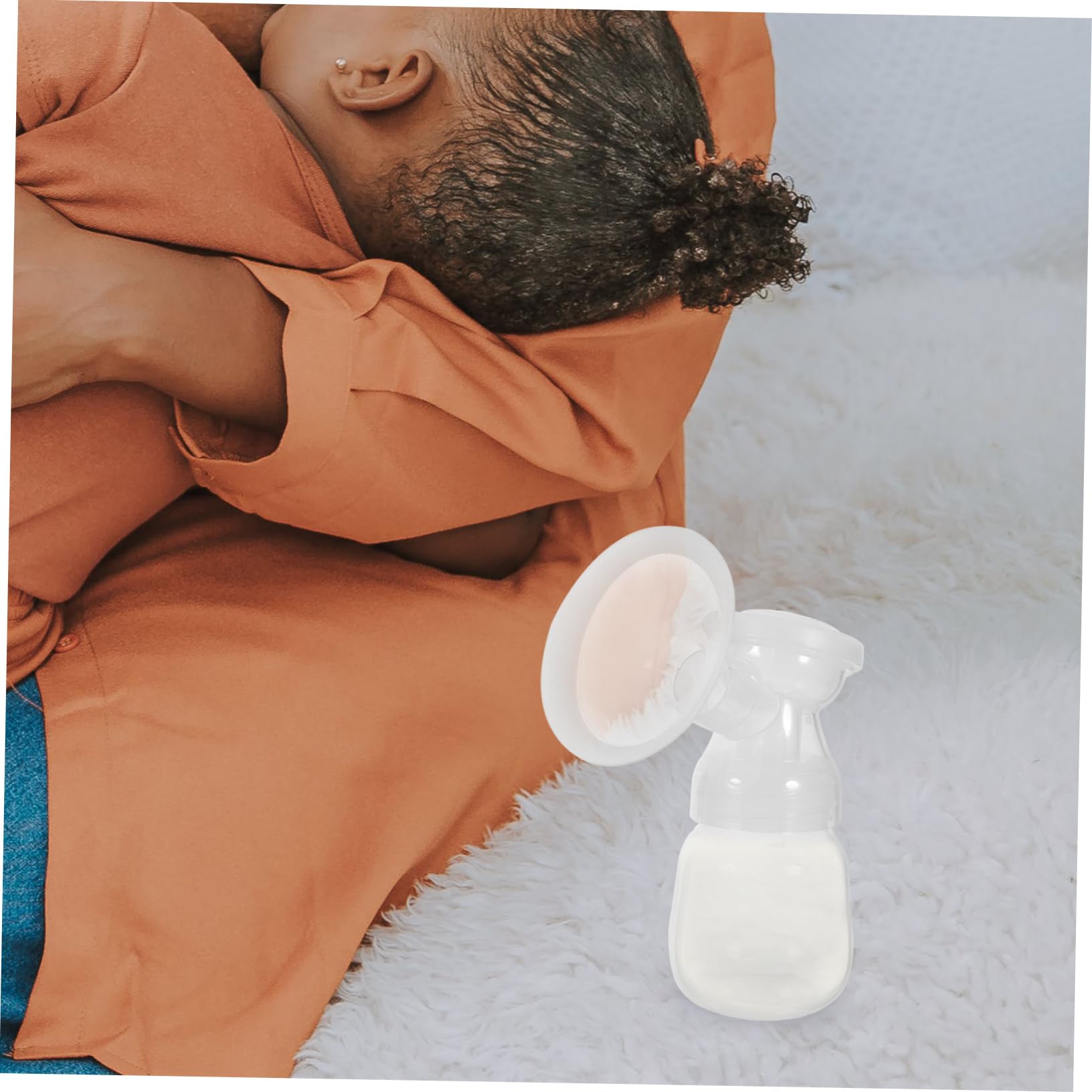 Tiralatte Elettrico Doppio Silenzioso Ricaricabile 1200mah per Mamme Pompa Pp e Silicone