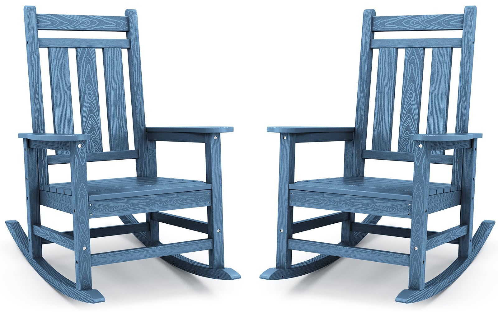 KINGYES Oversized Rocking Chair Set of 2