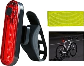 Bicycle Light Front and Rear Bicycle Light USB Rechargeable 4 Lighting Modes LED Waterproof Bicycle Light for Cyclysm, Mountain Bike, Road Bike, Long Battery Life