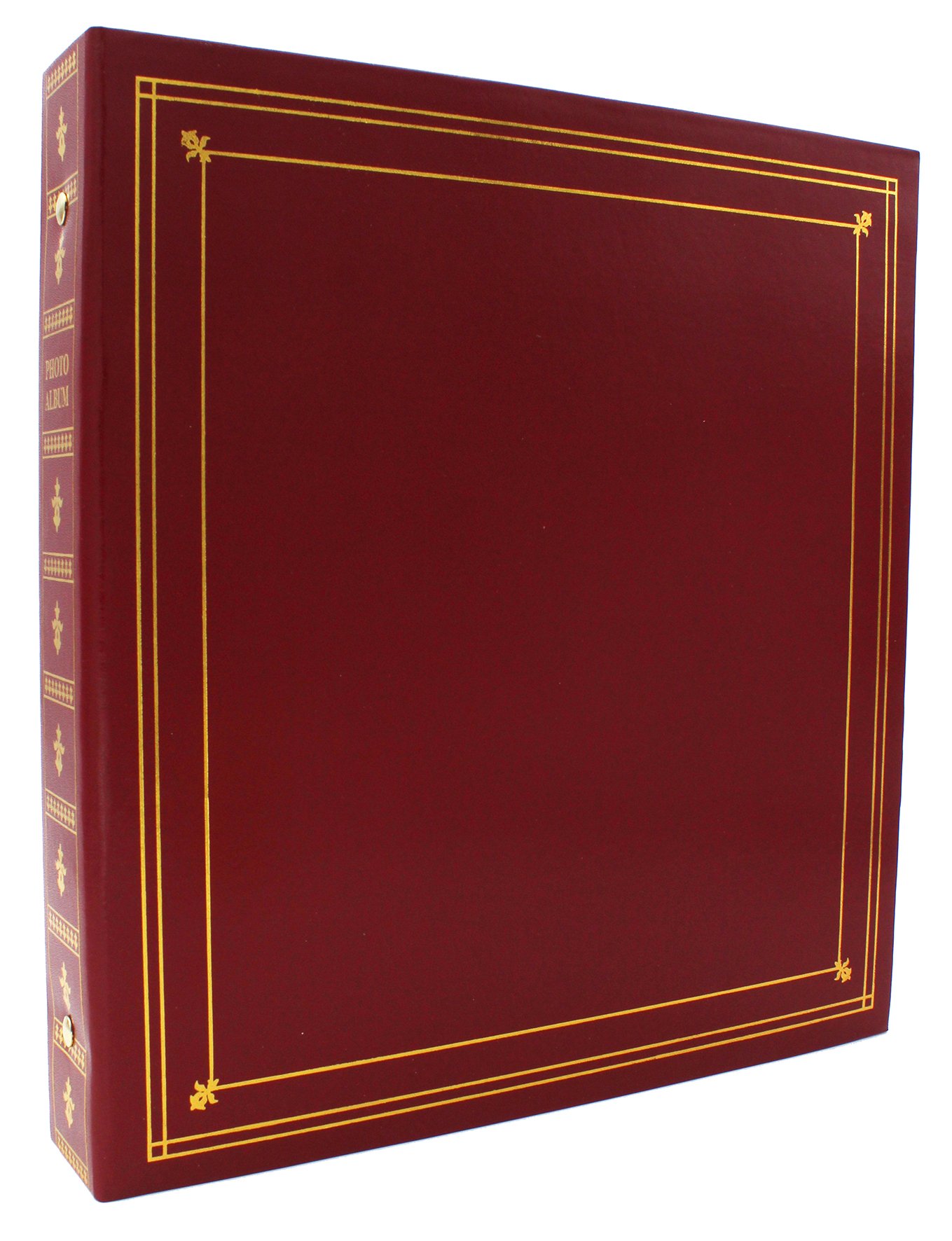 CPC Classeurs Photos Marine Bordeaux Pochettes pour 400 Photos 10x15 cm