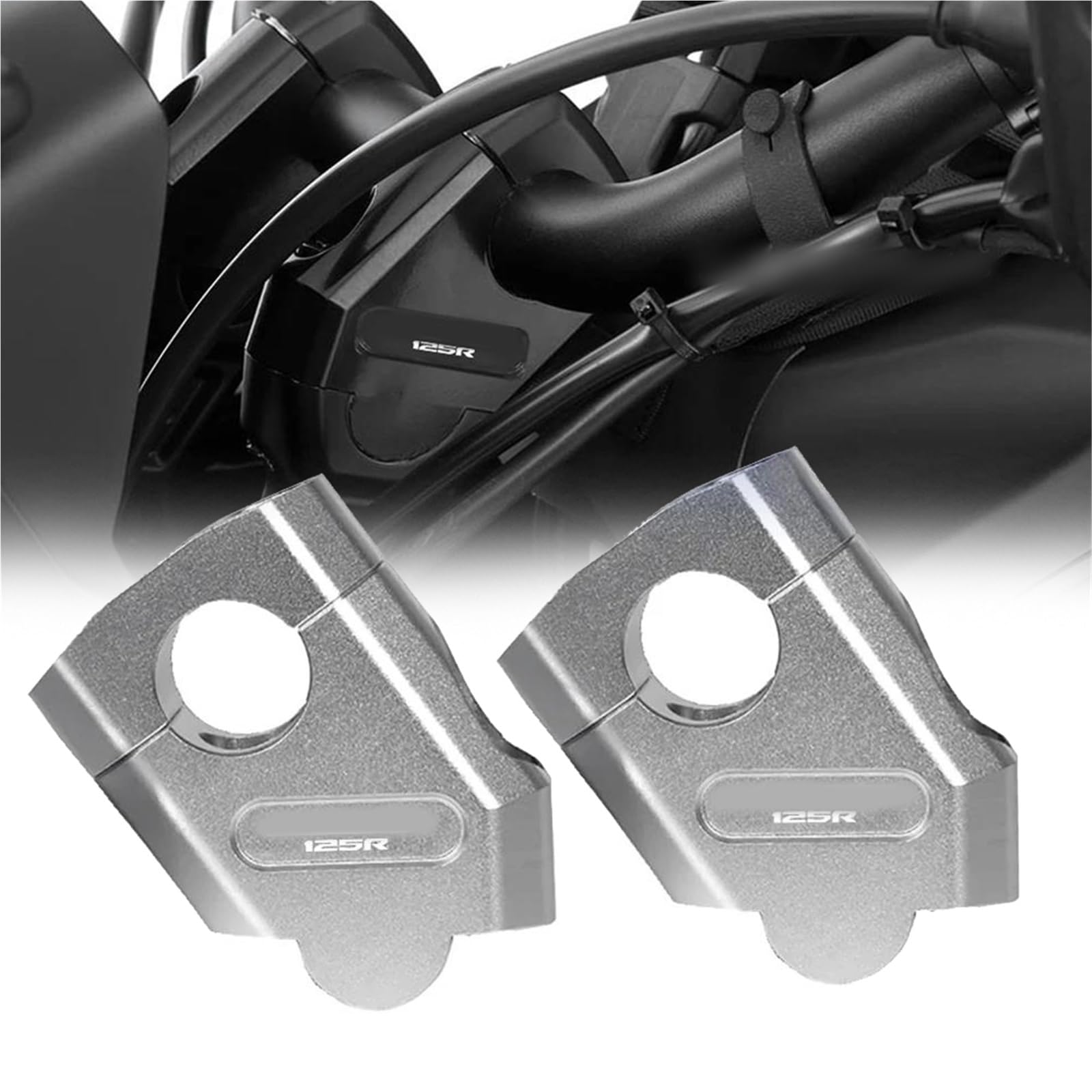 Rehausseur de guidon CNC CB125R pour soulager les poignets et améliorer la posture