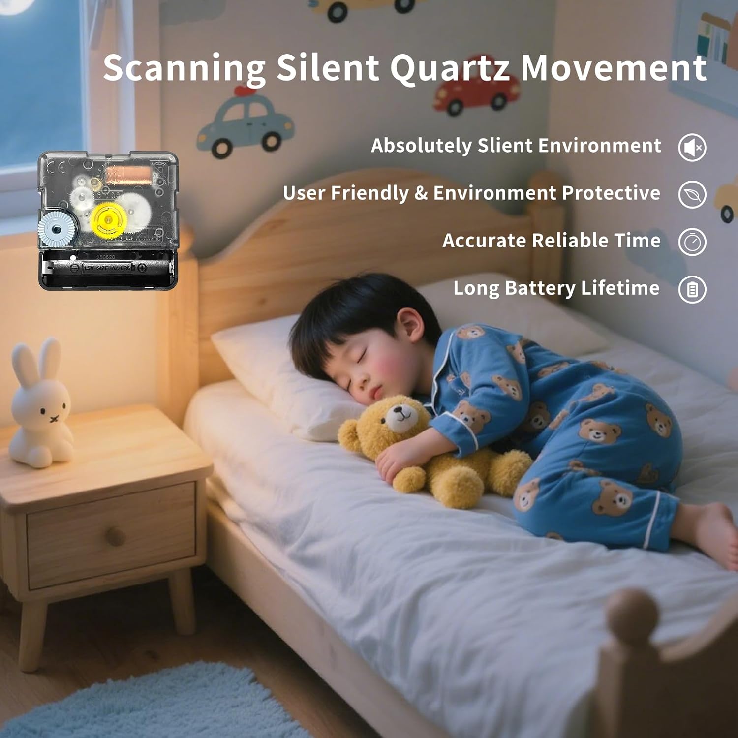 Cloud Neon Clock with Dimmable Light - 4-in-1 USB Powered Wall Light/Table Lamp/Silent Clock/Decor, Digital Display for Bedroom/Living Room/Nursery, Portable for Camping & Gift