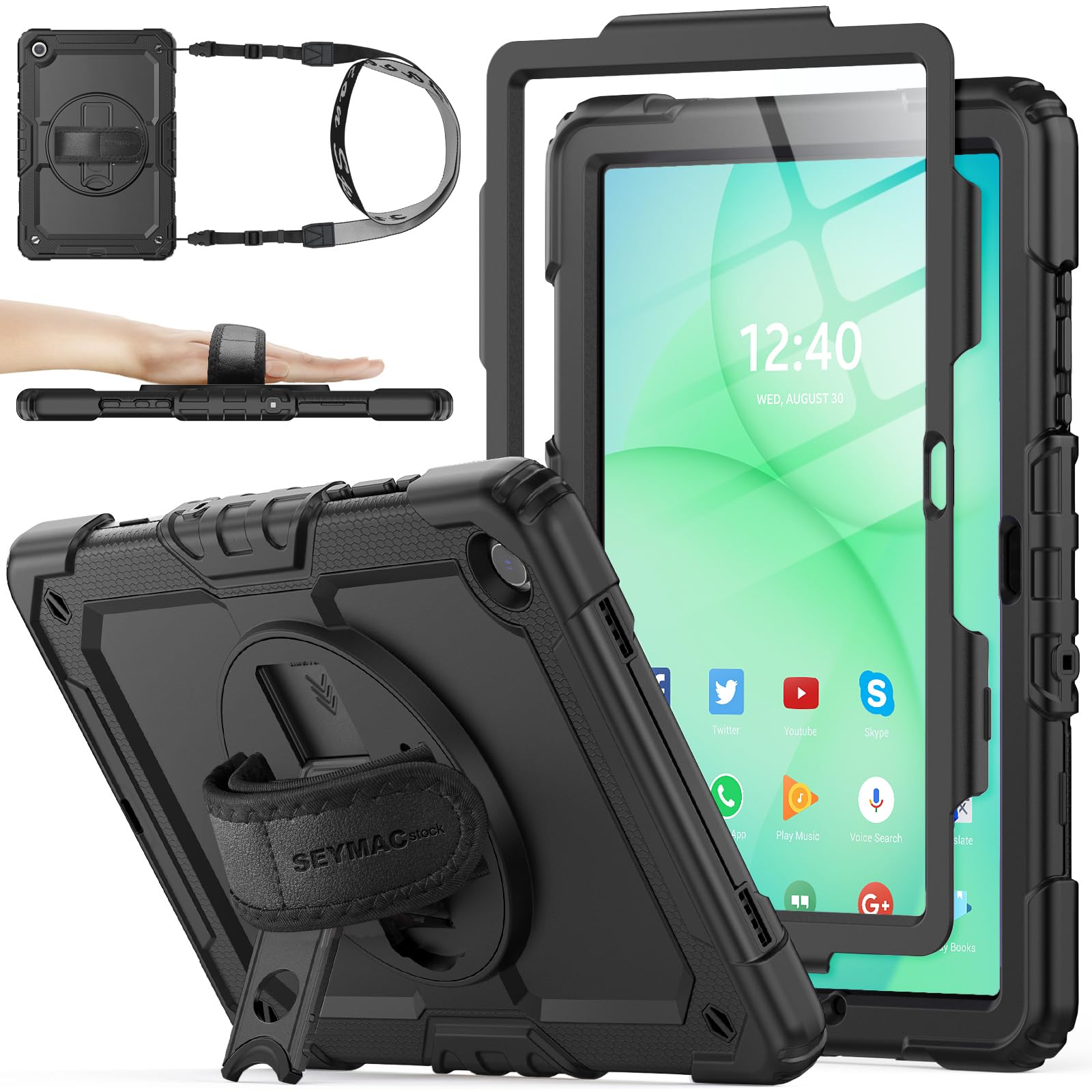 Amazon.com: SEYMAC stock Case for Samsung Galaxy Tab A11+ Plus/A9+