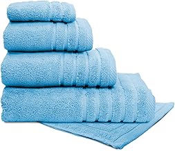 BAILARINA - Bath Towel Lisa 500 g. Measurements: Flat Sheet (100 x 150 cm). Sky Blue