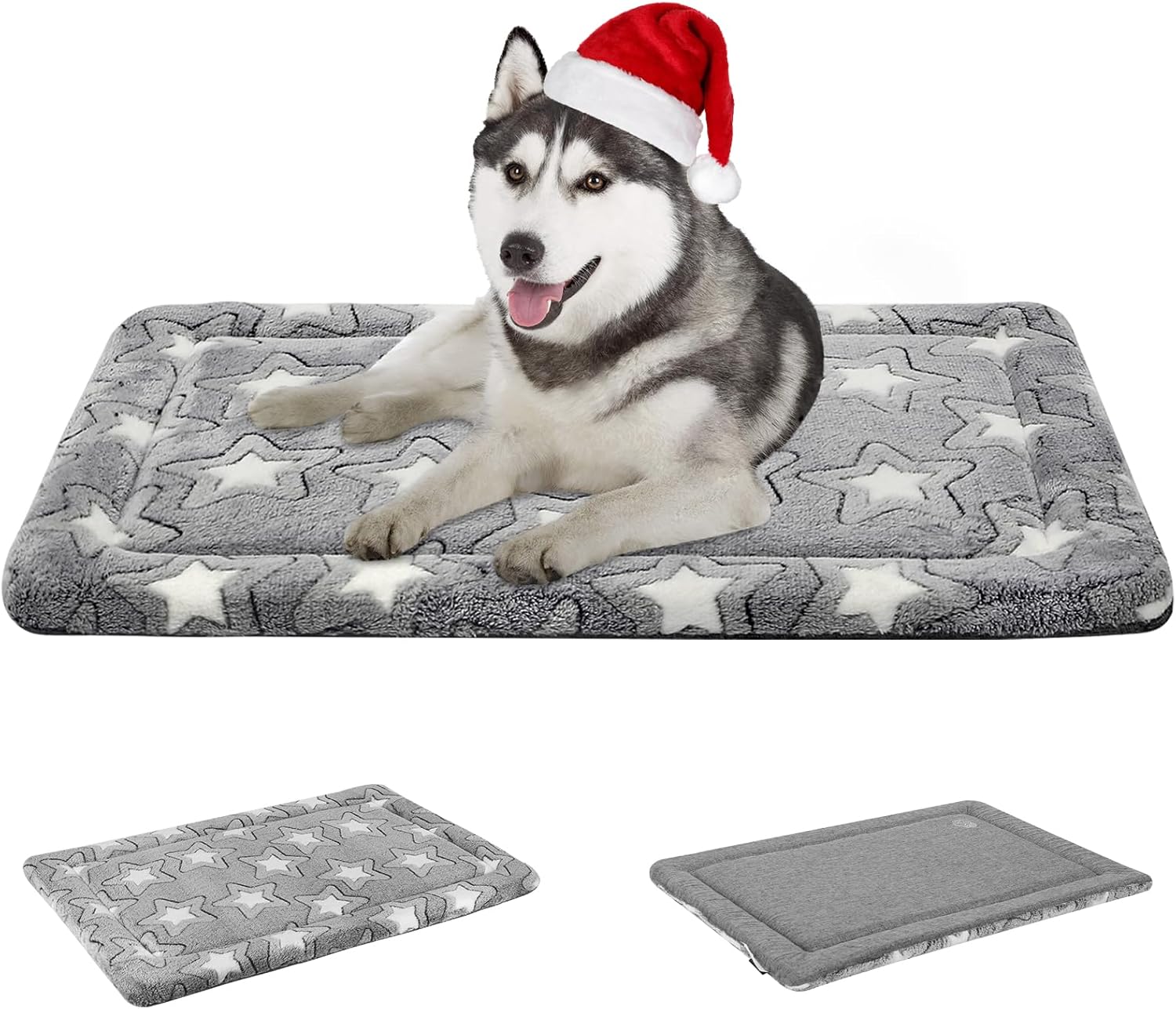 Reversible Dog Crate Pad—Cozy All-Season Mat for Crates 36″x24″ Reversible Dog Crate Pad—Cozy All-Season Mat for Crates 36″x24″