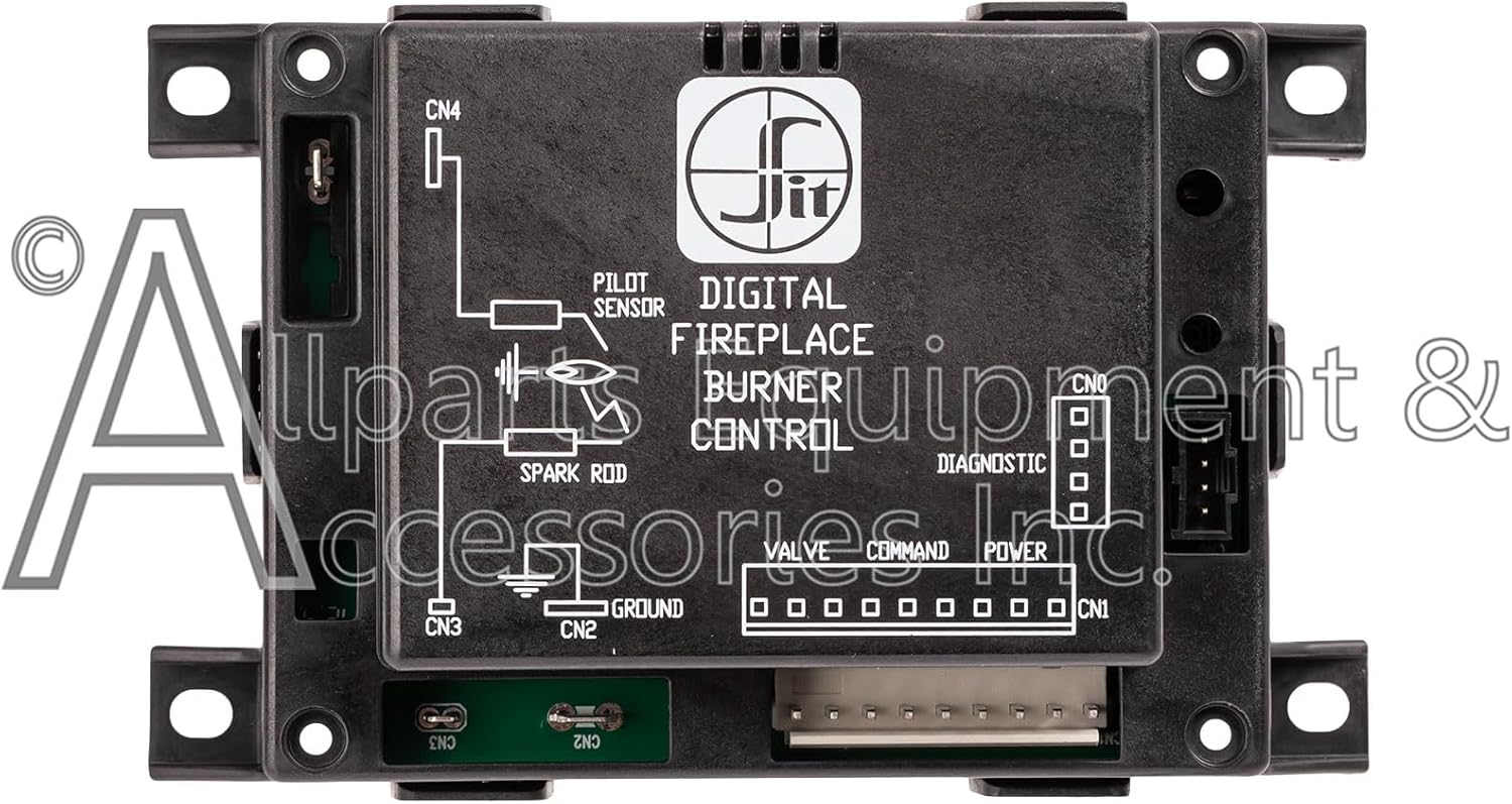 Digital Fireplace Burner Control Module 0.584.302 Proflame 1 Series with 9-Pin Connector Electronic Ignition Module IPI DFC Controller preset Flame Failure Response Time