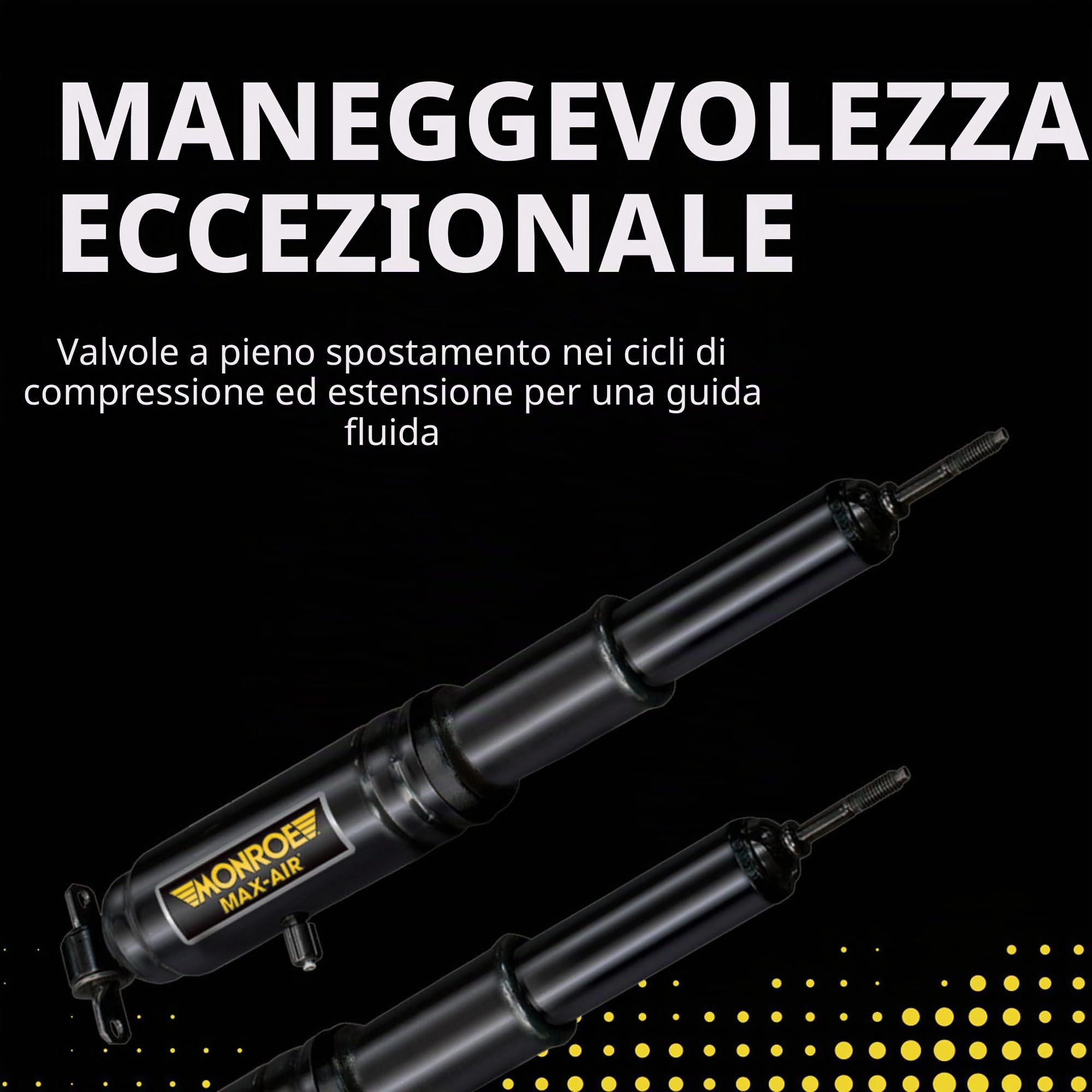 Monroe Shocks & Struts MA834 Shock Absorber Max-Air Air Shock Absorber by