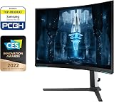 Samsung ODYSSEY Neo G8 32'' 240Hz -1ms, Dalle VA,Incurvé 1000R, Résolution UHD : 3840x2160, 1 000 000:1, HDR 2000, FreeSync Premium Pro, Pied Ajustable, HDMI, DisplayPort - 6