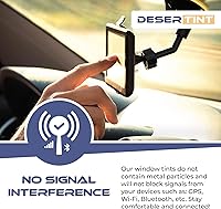 Vista 7 de Película de tinte precortada para ventanas de coches - Kit de ventanas tintadas precortadas para automoción - Película de protección solar 5%, 20%