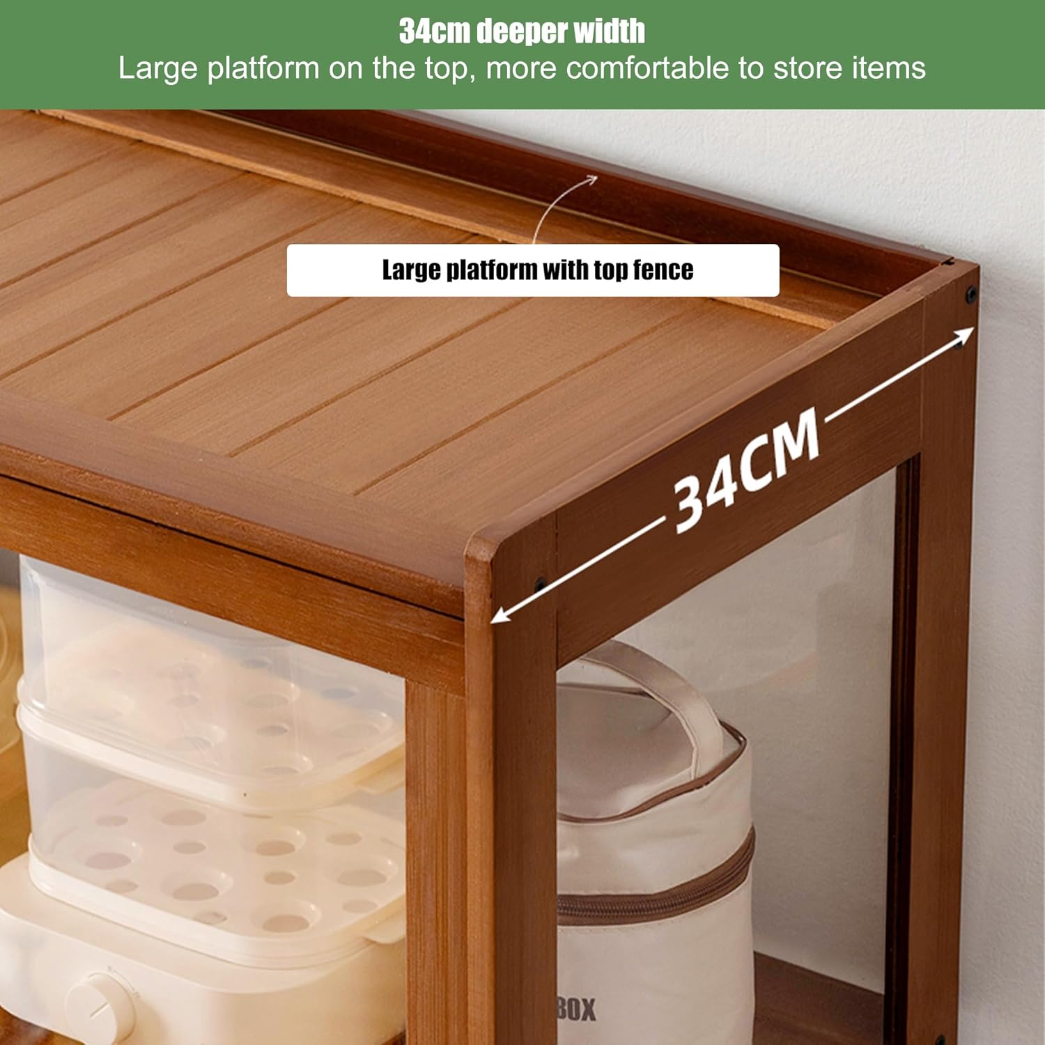 Vanity Mirror with Storage, Minimalist Flip Top Dressing Table, Wood Vanity Desk with 2 Drawers, 23.6" Tabletop Vanity for Dresser Top Small Bedroom, Living Room(Walnut Color)