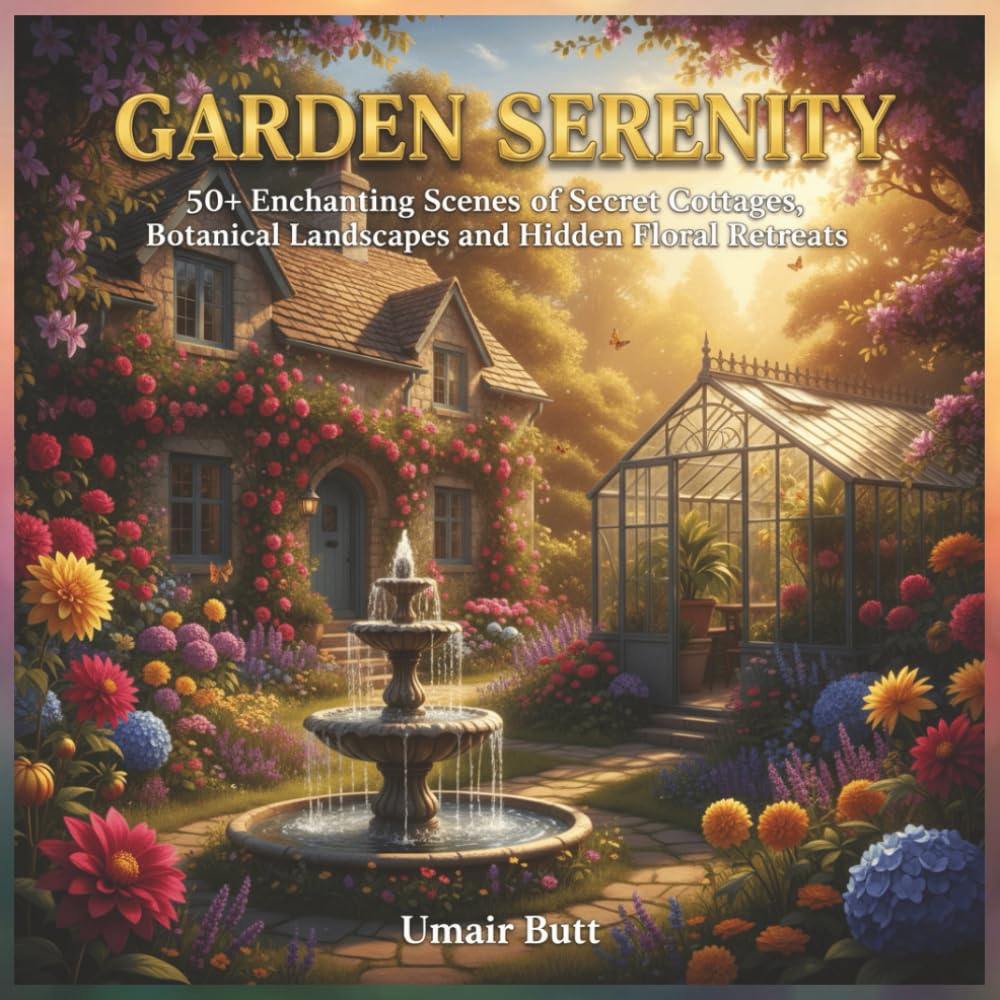 Garden Serenity: 50+ Enchanting Scenes of Secret Cottages, Botanical Landscapes, and Hidden Floral Retreats for Stress Relief and Relaxation