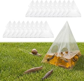 Slug & Snail Trap Bags, 20 Pack Disposable Physical Slug Catcher, for Outdoor Use in Yard, Lawn, and Vegetable Garden