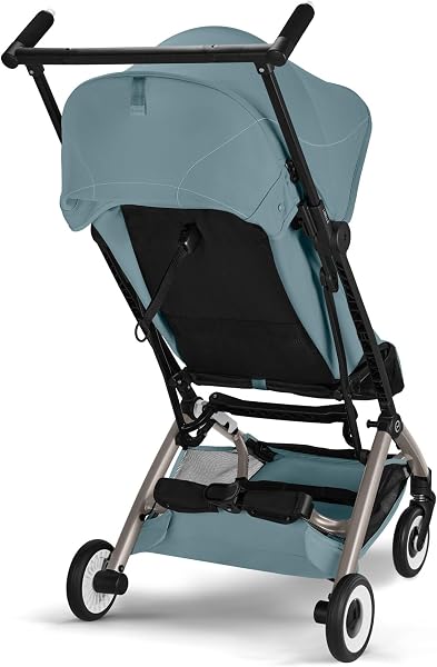 CYBEX Gold LIBELLE Poussette aux Dimensions Adaptées aux Bagages à Main, De 6 mois à 4 Ans Environ (max. 22 kg), Ultra-Légère (Seulement 6 kg), Harnais Ajustable à Une Main, Couleur Stormy Blue - 3