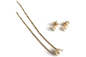 Earrings and Necklace Sets: Minimalistic Charm and Timeless Appeal