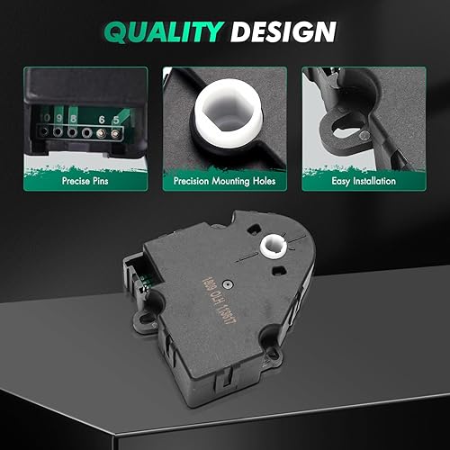 Vista 680 de SCITOO Reemplazo de actuador de puerta de mezcla de calentador HVAC para Ford F-150 2004-2008, para Ford para Lobo 2004-2008, para Lincoln para Mark