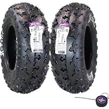 Hoosier Front ATV Tire for Off-Road Racing with Hoosier Keychain 21.0X7.0-10 XC200 2 Pack