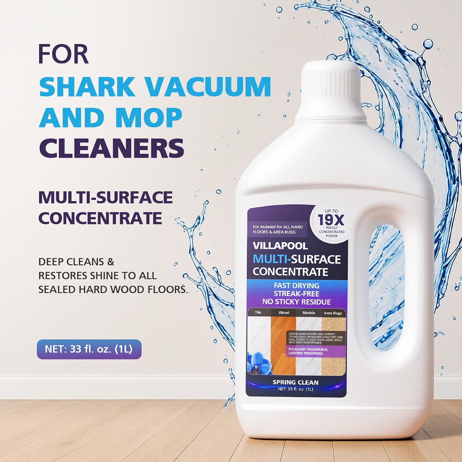 Multi-Surface Concentrate for Shark Hydro Cleaning Solution