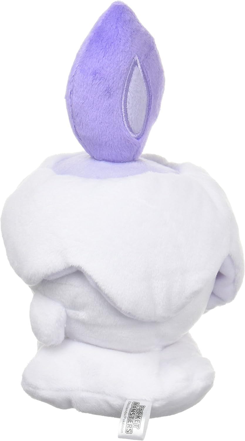 Sanei Pokemon All Star Collection Litwick Stuffed Plush Toy, 7"