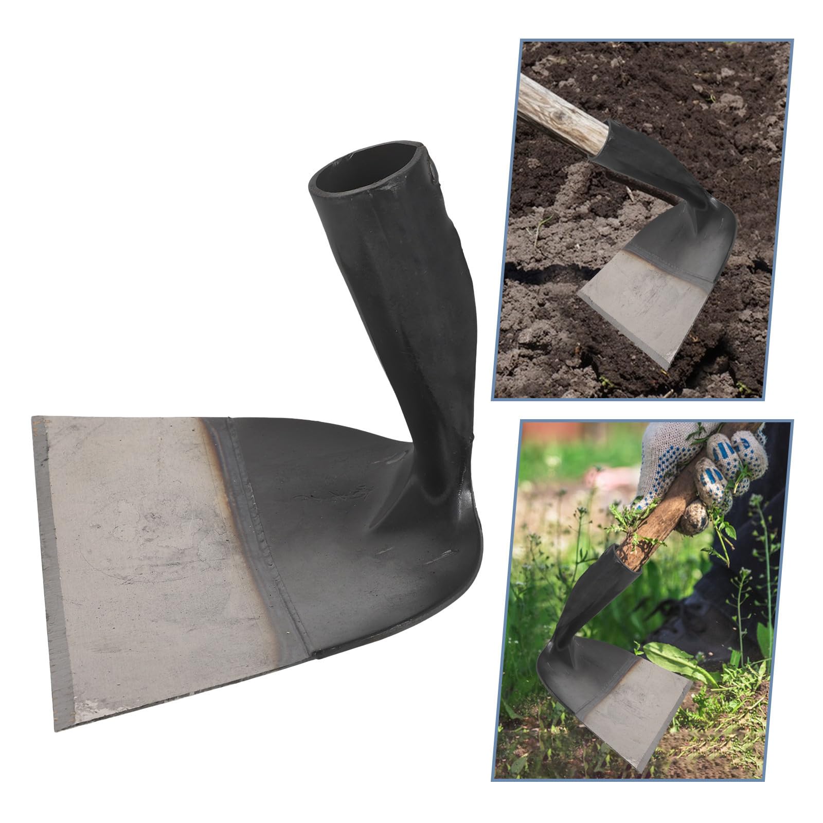 Gartenhacke aus Stahl, Robustes Handwerkzeug für Garten und Obstgärten