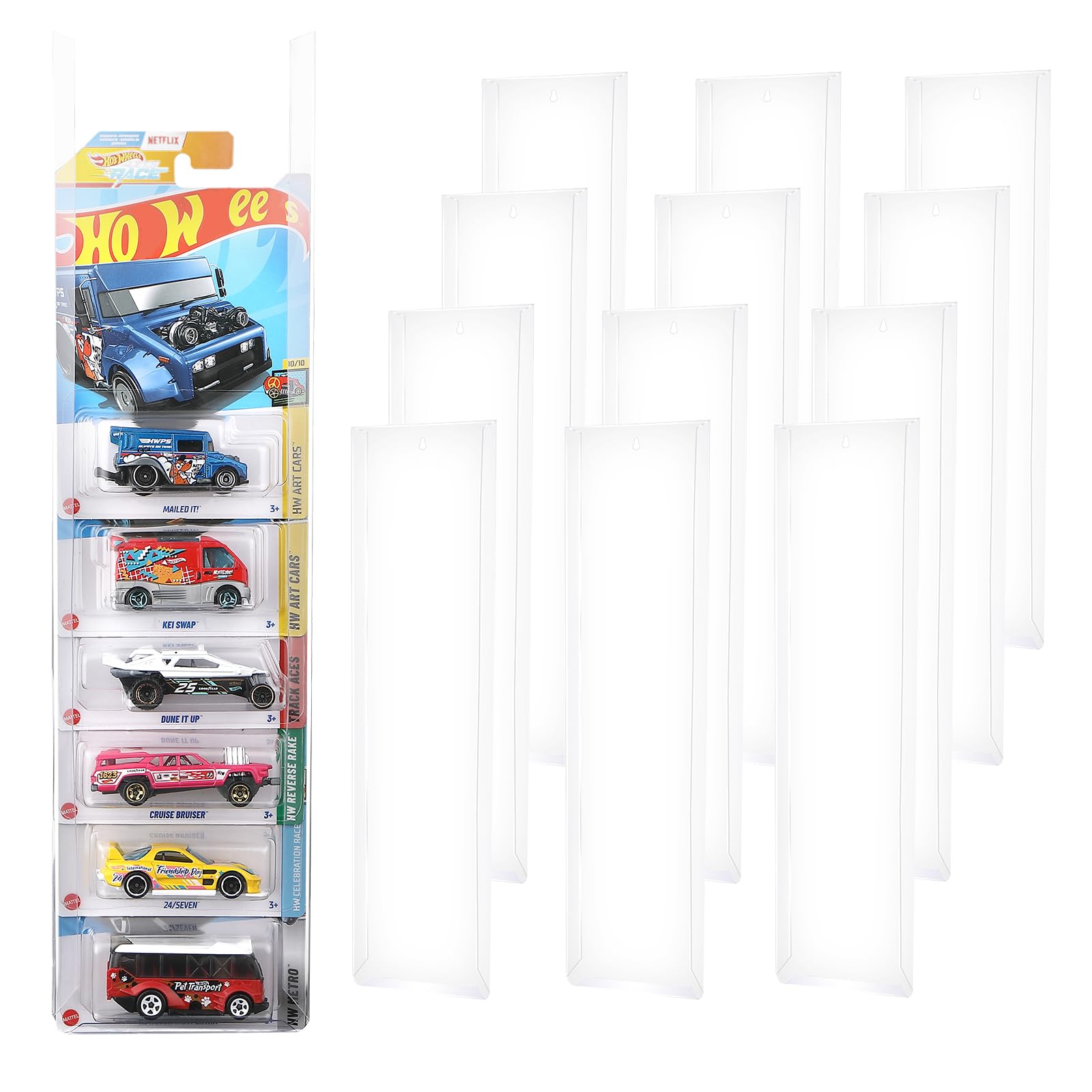 Amazon.com: Mainline Display Case for Hot Wheels Matchbox, 30-Pack