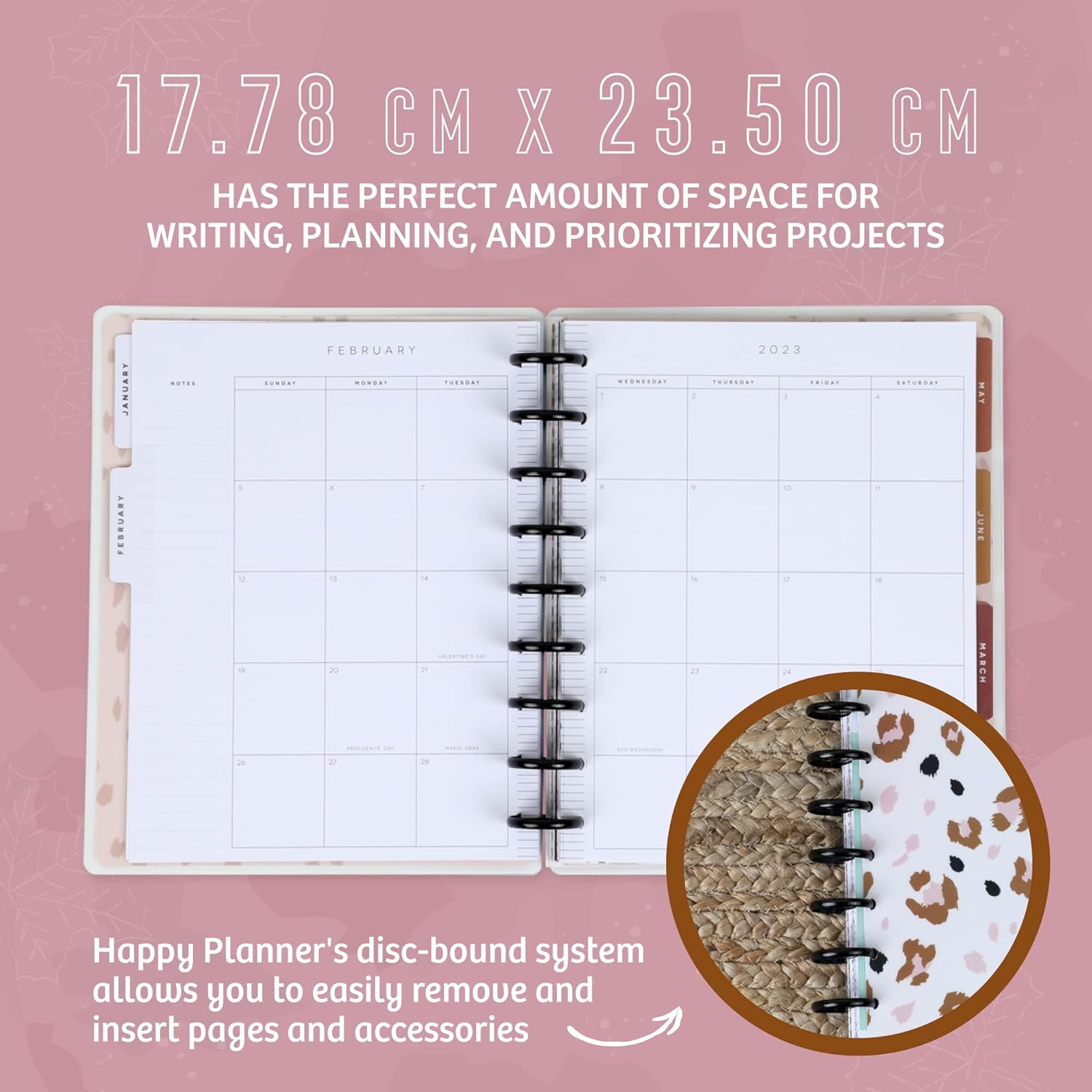 Buy Happy Planner 2023 Daily Planner and Calendar, 12Month Daily