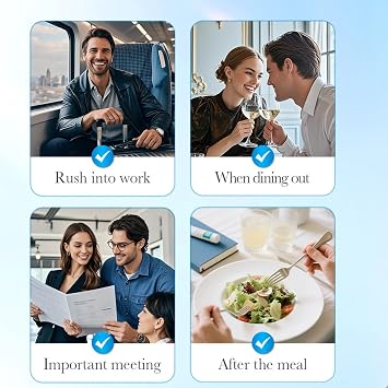Probiotic Toothpaste, Natural Toothpaste for Sensitive Teeth, Travel-Friendly Mint Toothpaste for Teeth, Cleaning Stain Removal, Protects Gums, Promotes Good Condition Teeth (3)