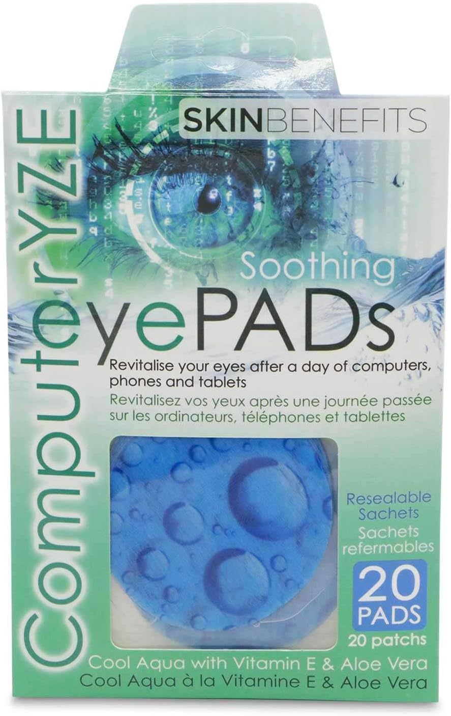 Computer Eyes - Cool Aqua Eye Pads
