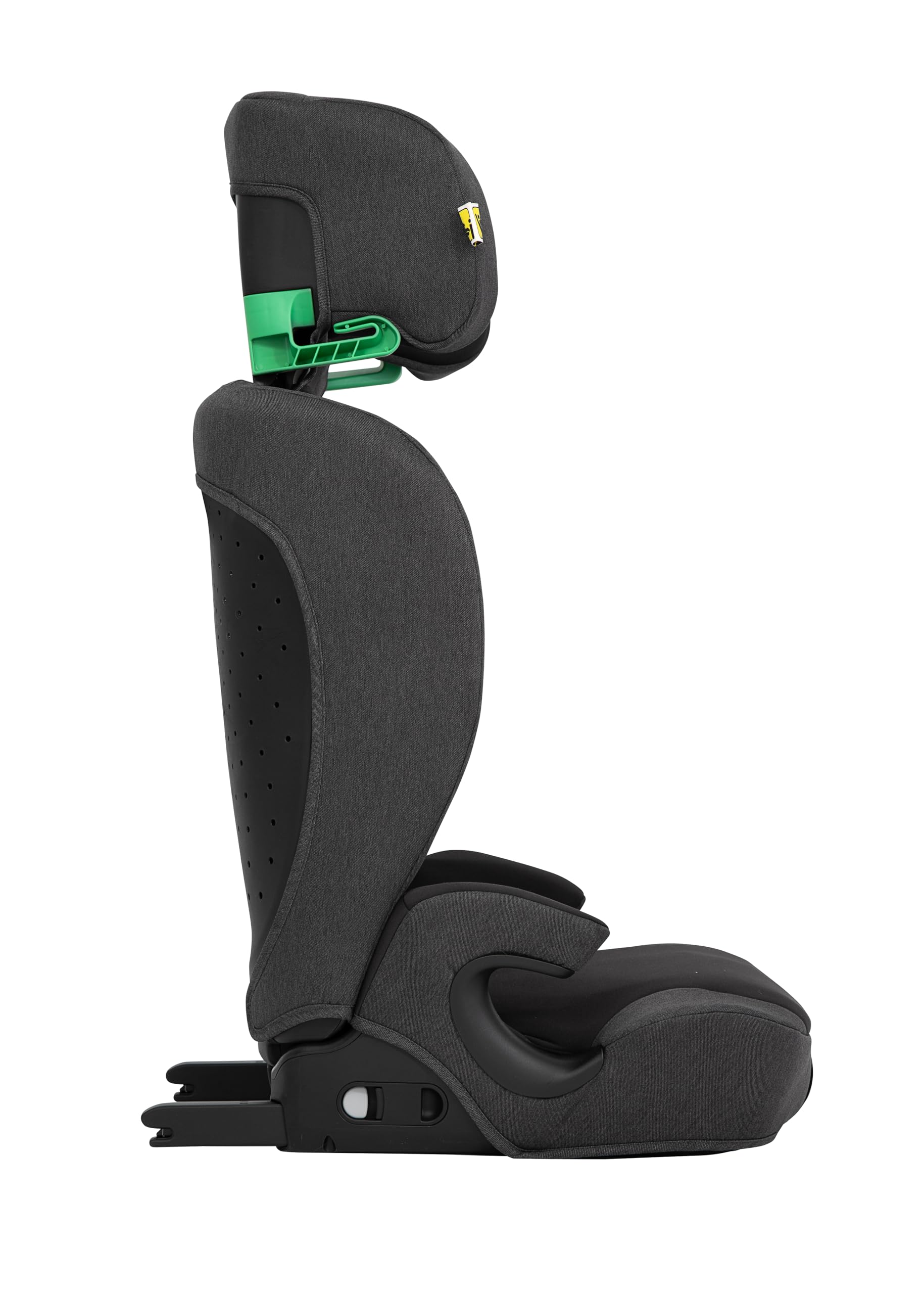 Graco Energi i-Size R129 fotelik samochodowy 2 w 1, z oparciem z ISOFIX i Top Tether od 76 do 150 cm (15 miesięcy do ok. 12 lat), kolor Midnight