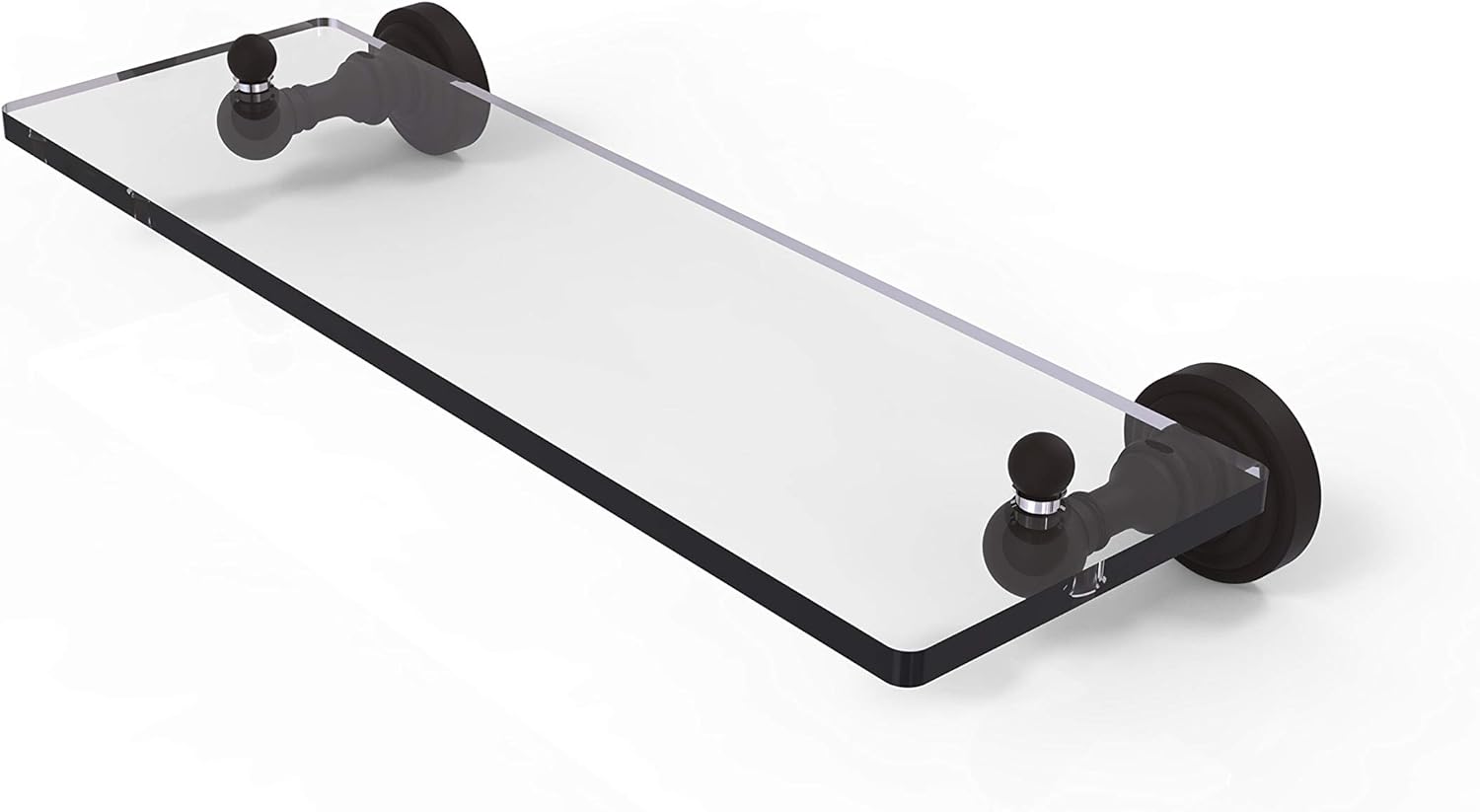 🛒 Crazy Deals Allied Brass WP-1/16 Waverly Place Collection 16 Inch Vanity Beveled Edges Glass Shelf, Oil Rubbed Bronze Featured Product Allied Brass WP-1/16 Waverly Place Collection 16 Inch Vanity Beveled Edges Glass Shelf, Oil Rubbed Bronze