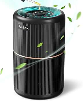 ホワイト空気清浄機 説明書・リモコン付き Amazon.co.jp: Airtok 空気清浄機 小型 20畳 花粉対策 三段風量