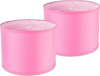 Vista 11 de pantallas de lámpara Juego de 2, Pantallas de Lámpara de Tambor Juego de 2, Pantallas de Lámpara para Lámparas de Mesa Montaje Fácil Requerido Beige