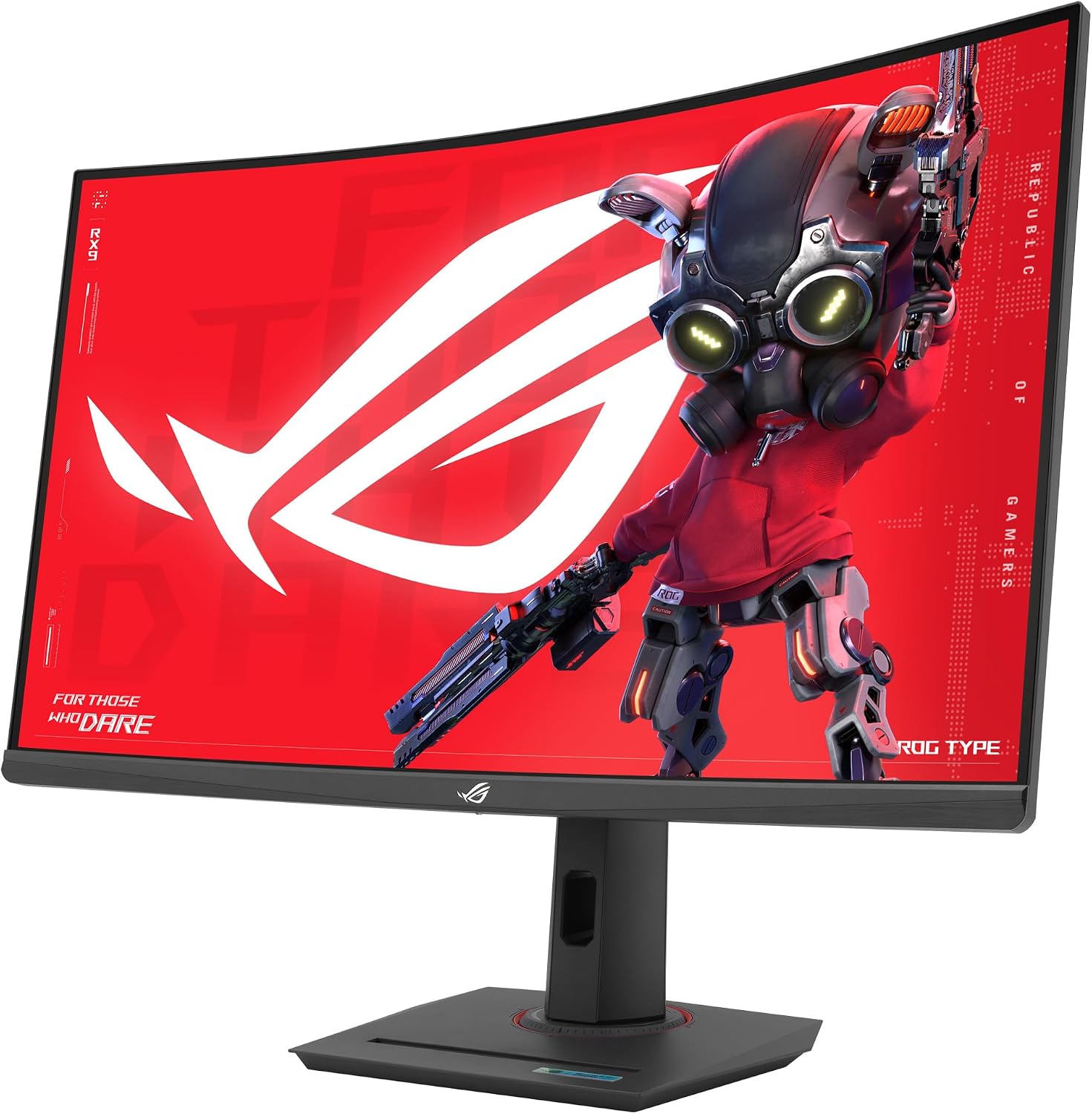 ASUS ROG Strix XG32WCMS – Monitor Gaming USB Tipo-C de 32 Pulgadas 2560×1440, Curvo, 280 Hz (sobre 144 Hz), 1 ms (GTG), Fast VA, Extreme Low Motion Blur Sync, Soporte para trípode, HDR 13