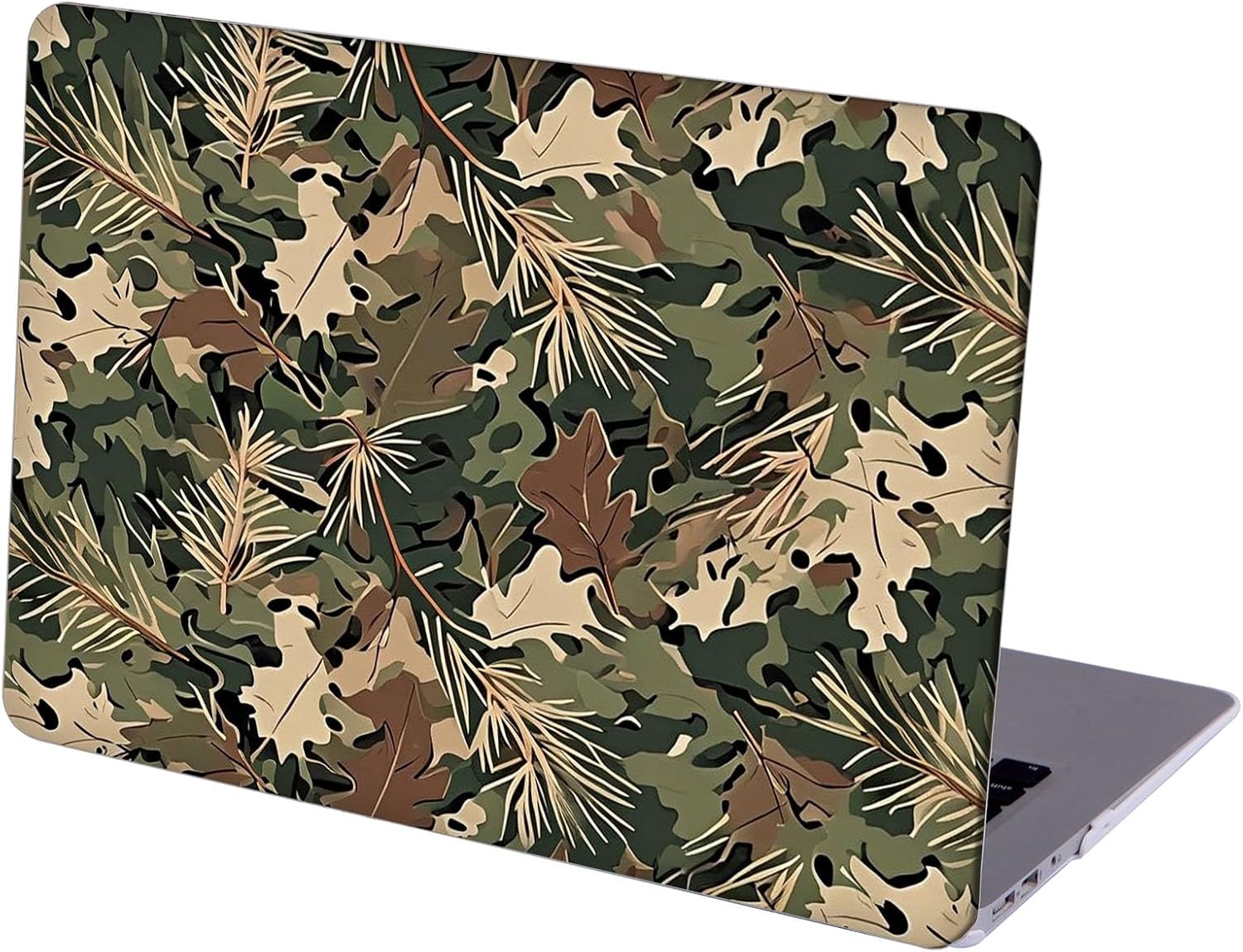 Compatible with MacBook Neo 13-inch, Hard Shell Case with Keyboard Cover and Screen Protector (A3404 A18 Pro chip, 2026 Release) - Camouflage MC22838