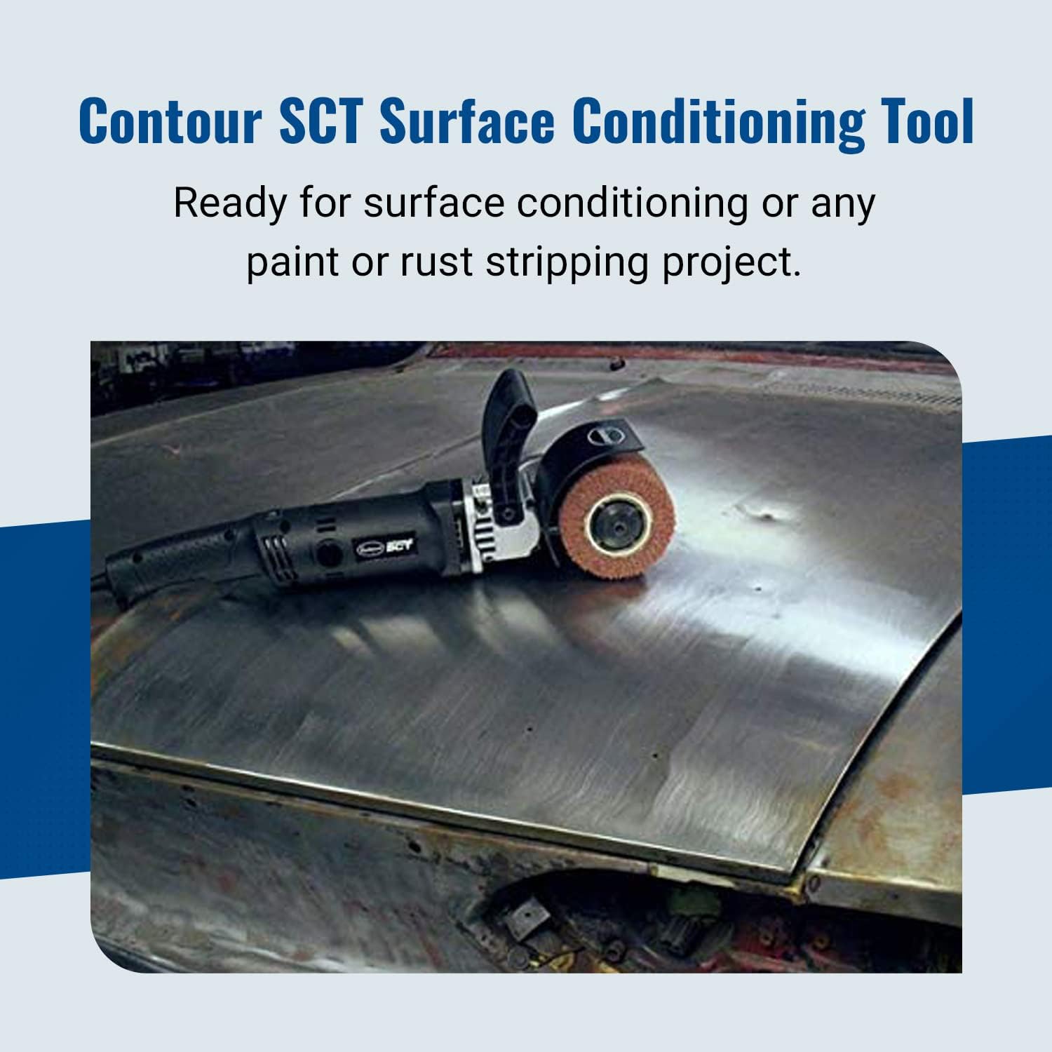 Eastwood Herramienta de acondicionamiento de superficie SCT Contour