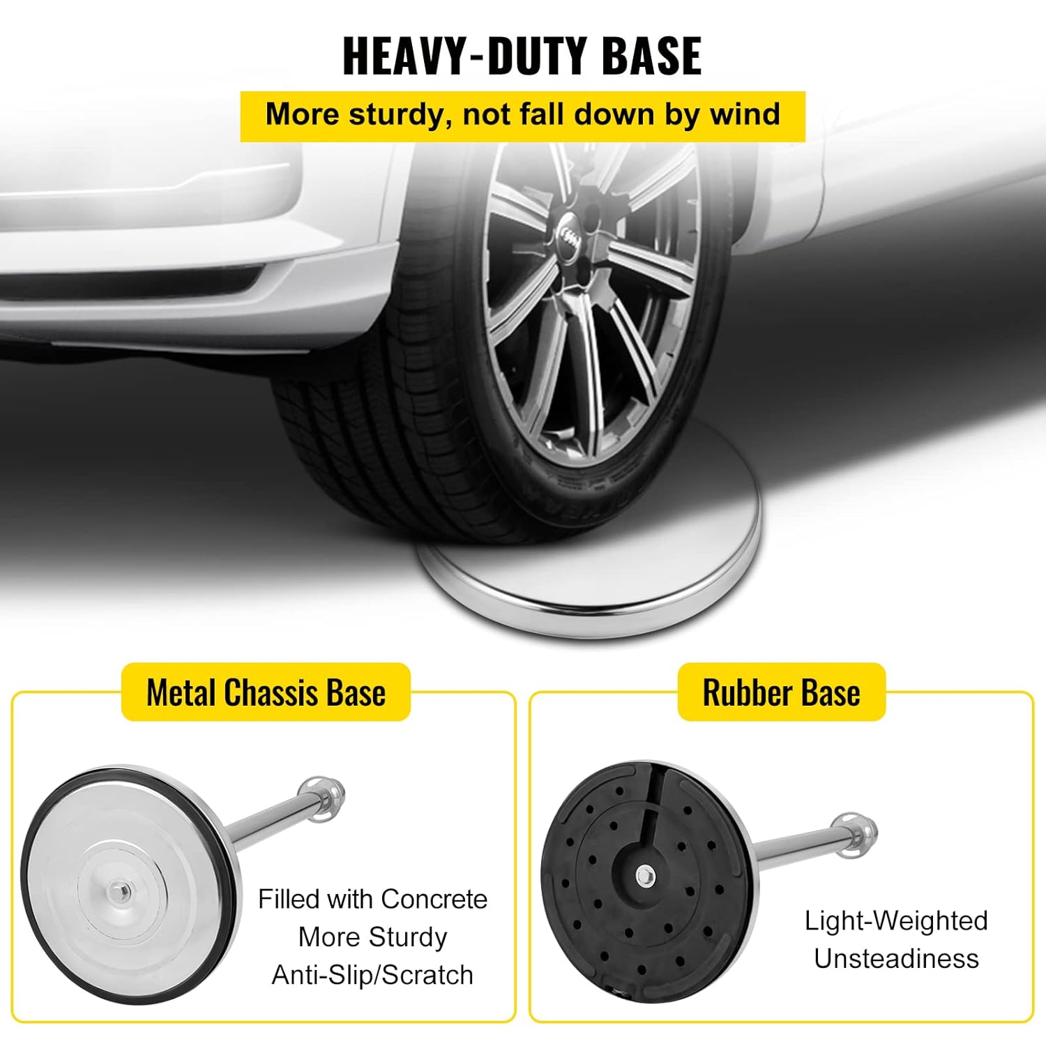 VEVOR Velvet Ropes and Posts, 8 Pcs, 5 ft Red Velvet Rope, Stanchion Post with Ball Top, Crowd Control Barriers, Red Carpet Poles for Party Supplies