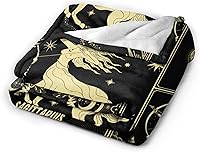 Vista 51 de Aries Blanket 12 Horoscope Astrology Bed Blankets Soft Cozy Personalized Flannel Throw Blankets 50"X40