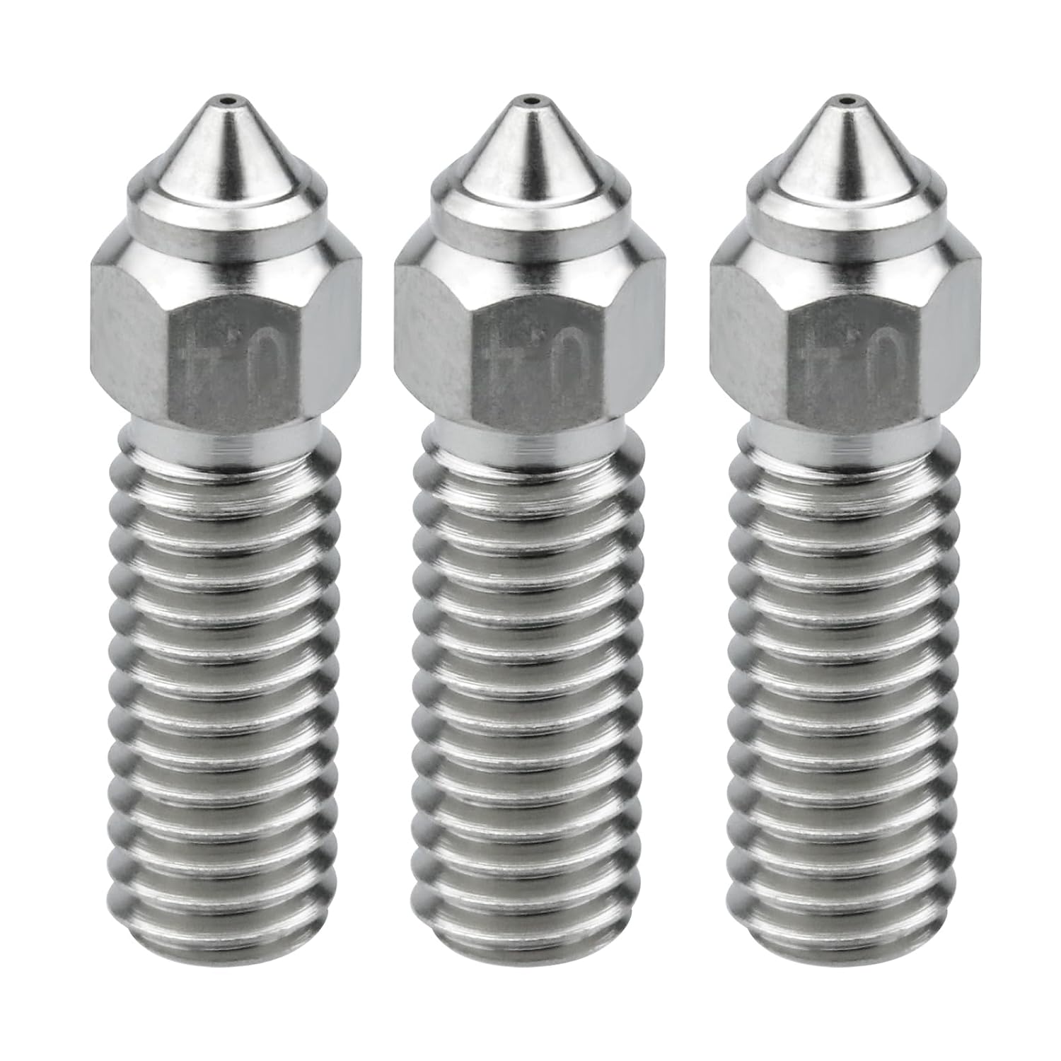 Buse Laiton Plaqué TwinClad XT Pour Creality K1, K1 Max, CR-M4 - Diamètre 0,4 Mm - Résistante à L'abrasion (filaments Chargés)