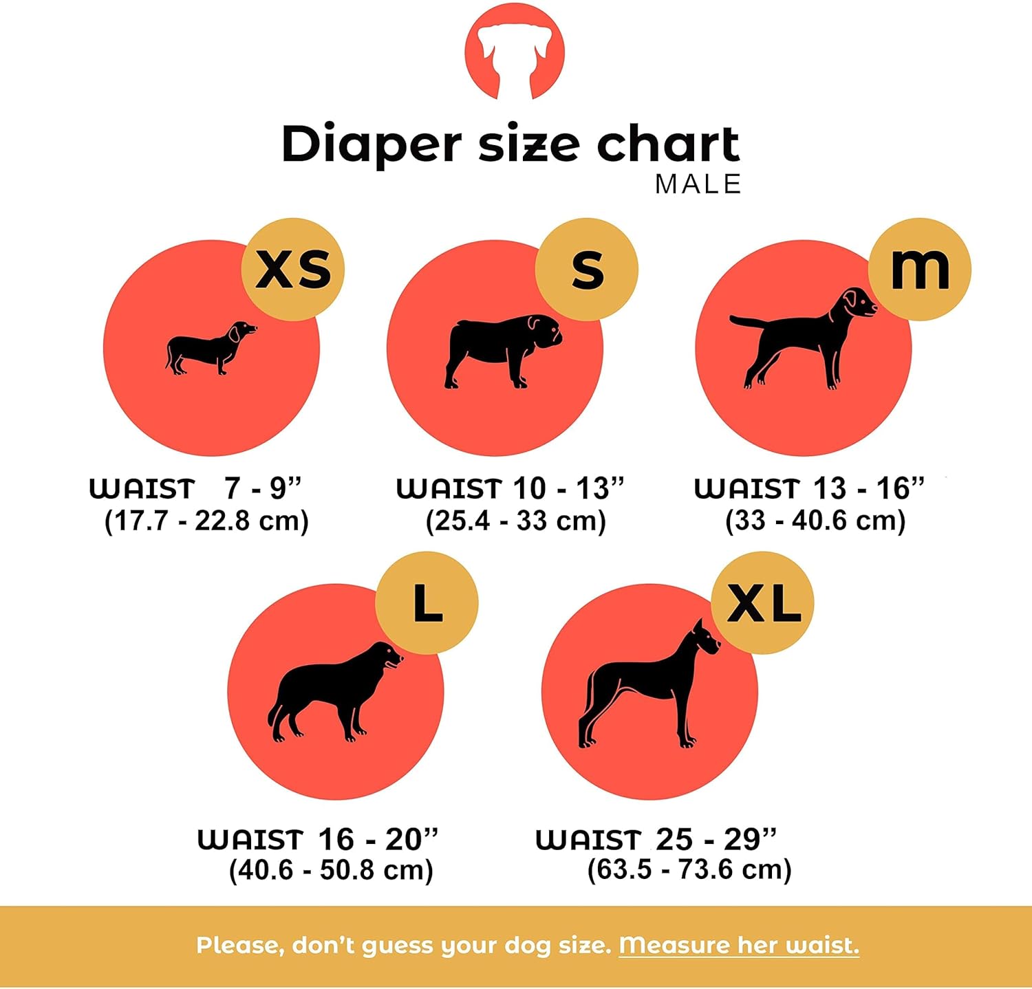 Male Dog Wraps Washable & Reusable by PETTING IS CARING - Belly Band Diapers Machine Washable 3 Pack Set