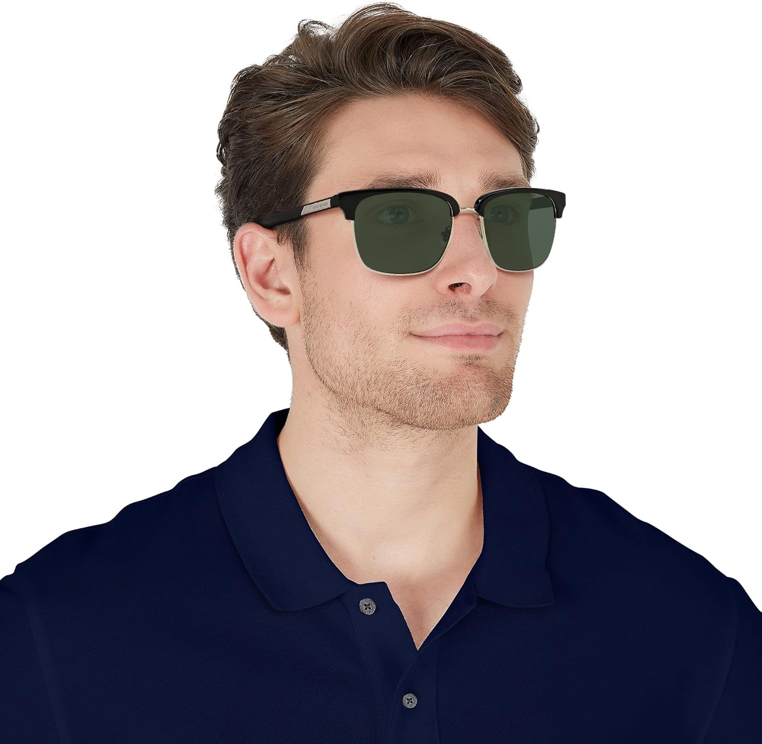 Brooks Brothers mens Bb4021 Square Sunglasses