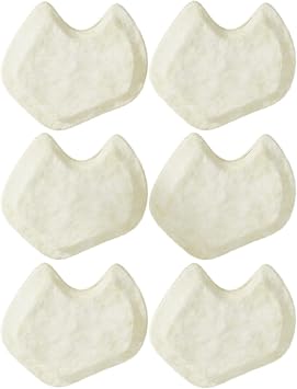 Felt Dancers Pads for Ball of feet Pain - Sesamoiditis Pads - Made in USA | 1/4" Thick, Left Foot, 12 Pads