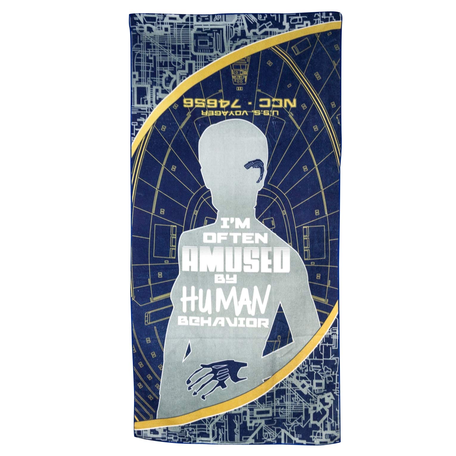 Loot Crate Star Trek Voyager Seven of Nine Beach Towel (Mission Crate) Exclusive