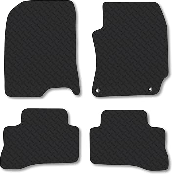 Fits Hyundai Kona 2020-2023 [Hybrid] 5mm Rubber Car Mats