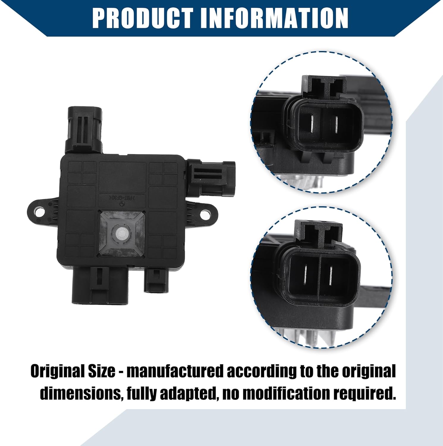 No.25385-4D900 Radiator Cooling Fan Control Module for Kia Sedona 2006-2014 / Engine Cooling Fan Control Module/Durable / 1 Pcs Silver Tone