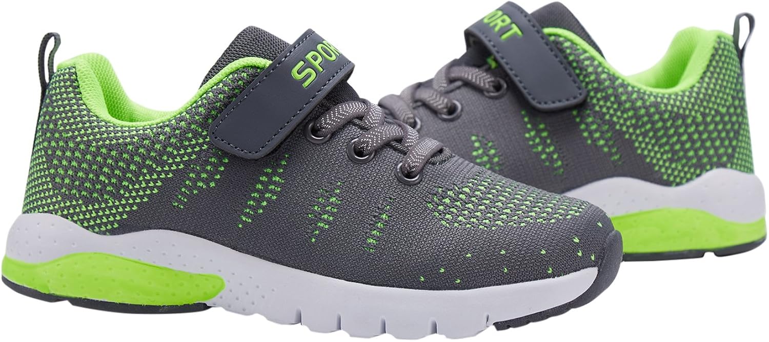  | MAYZERO Kids Tennis Shoes Running Sports Shoes Breathable Athletic Shoes Lightweight Walking Shoes Fashion Sneakers for Boys and Girls | Racquet Sports