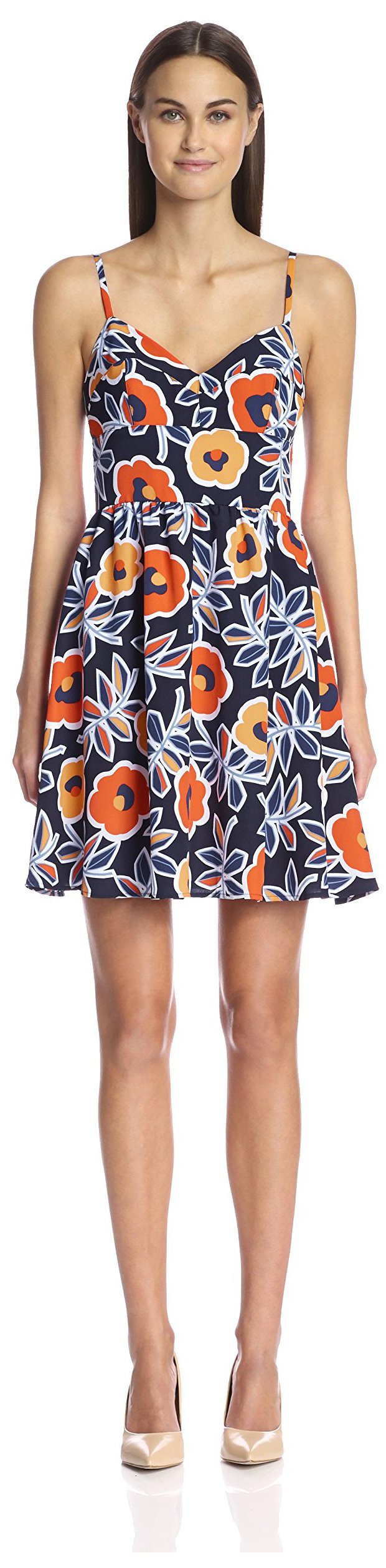 Hutch Women's Fit & Flare Print Dress