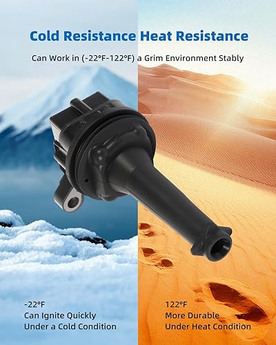 Vista 1299 de ECCPP Bobinas de encendido portátiles de repuesto para automóvil compatibles con Infiniti I30/para Nissan Maxima 3.0L V6 2000-2001 Reemplazo