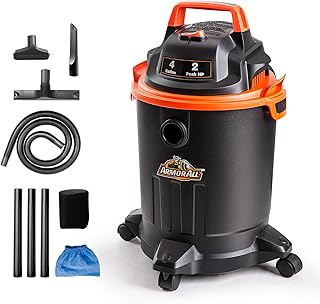 Armor All VO405P 0901 4 Gallon Wet/Dry Vac 2.0 Peak HP...